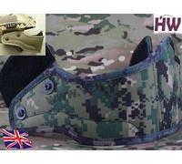Airsoft Ops Mich Af Tattico Casco Anteriore Protezione aor2 Giungla Digitale