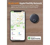 Airtag Air Tag Wireless Tag Smart Tracker per Apple Trova la mia APP Bluetooth Tracking GSP Tracker Anti smarrimento Chiave per auto Pet Kids Finder