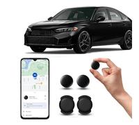 Airtag Android, GPS Tracker per Auto, Magnetico Nascosto Localizzatore Gps Senza SIM, GPS Auto Localizzatore Compatibile congoo- gle Find My App per Bambini, Auto, Animali Domestici (2 neri)