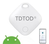 Airtag Android,Smart Tracker Tag Localizzatore GPS per Android Funziona con Google Dov'è App Bluetooth Tracker Compatibile con Trova dispositivo (Solo Android) per Chiavi/Bagagli (Bianco)
