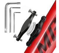 AirTag bicicletta antifurto universale, AirTag Bike Mount Holder, Supporto per bici portaborraccia, con viti di sicurezza, con strumento di rimozione, impermeabile, Posizionamento GPS