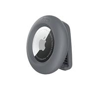 AirTag Custodia con clip, custodia protettiva per portachiavi, per Air Tag con accessorio resistente ai graffi, grigio scuro