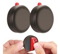 Airtag Supporto IPX8 impermeabile Stouchi (confezione da 2), custodia per Airtags con adesivo 3M VHB per biciclette, sci, cassette degli attrezzi, tosaerba, rimorchi, kayak-grigio caldo