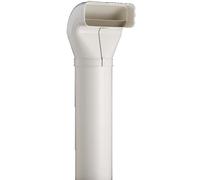 Vogt Pezzo di rinvio Sistema di canali Piatti 150 OptimAIRo, Raccordo Combinato Bianco, 222 x 89 mm, 150 mm