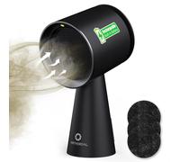 AIRTHEREAL Cappa da cucina alimentata a batteria, cappa portatile con velocità a 3 ventole e grande tazza di raccolta dell'olio, ventola di scarico portatile da cucina aggiornata per cucinare, RH180B