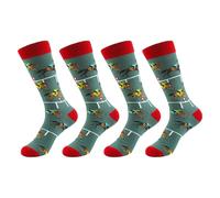 AIRTILY 2 Coppie Di Gare Di Cavalli, Calzini Creativi E Divertenti, Calze Morbide E Confortevoli, Regalo Per Le Corse Dei Cavalli.