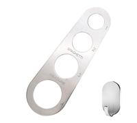 AIRTILY Dispositivo di Misurazione della Pasta in Acciaio Inossidabile da 1 -Parte E 1 Gancio, Utensili da Cucina, Forniture di Cottura, Accessori Fai -da -Te -Pasta.