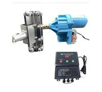 AIRUIXI arrotolare la Serra Rullo for Pellicola for Serre da Allevamento Rullo for Pellicola a scuotimento Macchina for Tende Manuale Ventilatore di Rilascio Rullo(100W-climbers-DY)