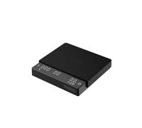 AIRUIXI Bilancia da caffè Bilancia da caffè digitale da cucina Accessori barista domestici elettronici ricaricabili ciclici for espresso(Black 3.0 mini pro)