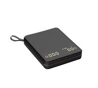 AIRUIXI Bilancia da caffè Bilancia digitale for caffè precisa da 2 kg/0,1 g, ricaricabile tramite USB-C, for il versamento dell'espresso