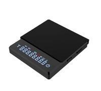 AIRUIXI Bilancia da caffè Mini timer intelligente for bilancia da caffè 2 kg/0,1 gg/oz/ml Strumento for barista domestico da cucina digitale