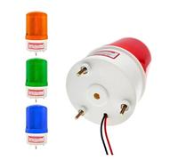AIRUIXI luci di Segnalazione industriali Spia Luminosa di Avvertimento con Segnale stroboscopico a LED da 12 V e 24 V LTE-1101J(24V Yellow Buzzer)