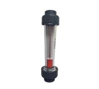 AIRUIXI Misuratore di Portata Indicatore del sensore del misuratore di Portata del rotametro dell'Acqua Contatore dell'interruttore Misuratore LZS-32(600-6000LPH)