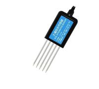 AIRUIXI Misuratore di Terreno Sensore del Terreno 7 in 1 RS485 Temperatura umidità Conduttività Azoto Fosforo Potassio Sensore di PH(6 in 1 T-H-EC-NPK)