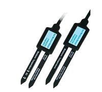 AIRUIXI Misuratore di Terreno Sensore di umidità del Terreno, Temperatura EC, modulo sonda Piatta, trasmettitore di conducibilità IP68, Uscita 5M, Bus a 1 Filo(T And M)