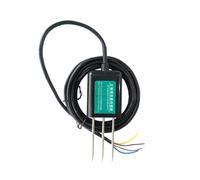 AIRUIXI Misuratore di Terreno Sensore di umidità e Temperatura del Terreno con Uscita RS485, 0-5 V, 0-10 V, 4-20 mA, sensori di umidità del Terreno analogici(0-2V)