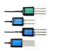 AIRUIXI Misuratore di Terreno Trasmettitore Integrato for Temperatura, umidità, EC, NPK, PH, sensore for Terreno RS485 7 in 1(5 in 1 NPK-PH-EC)