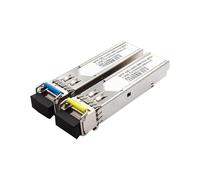 AIRUIXI modulo SFP Modulo in Fibra LC simplex monomodale ricetrasmettitore Bidi da 1,25 G SFP 40-120 km(10Pair 80km)
