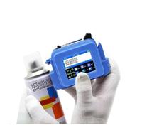 AIRUIXI portatile stampante Mini stampante portatile a getto d'inchiostro portatile da 0,5" for la data dell'immagine del simbolo del testo del contatore del codice a barre QR(With black ink*1,AU)