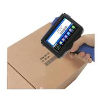 AIRUIXI portatile stampante Stampante a getto d'inchiostro portatile portatile da 12,7 mm for l'etichetta di testo con logo del numero di lotto della data di scadenza(Without ink (UK))