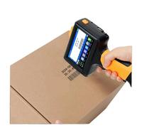 AIRUIXI portatile stampante Stampante a getto d'inchiostro termica portatile E12.7mm for il logo del codice a barre QR del contatore della data di scadenza(With black ink*2,JP)