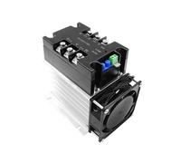 AIRUIXI Relè di sovraccarico Termico Modulo di avviamento graduale for Motore trifase da 380 V, Controller da 1 kW a 12 kW, avviatore Lento (Ventola del radiatore del modulo)(6KW Module S110 F80)