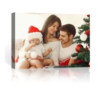 AIRUIXIO Foto Su Tela Personalizzata,Quadro Personalizzato Con Foto Servire Come Regali Di Natale,Stampa Foto Su Tela Di Famiglia E Animali Domestici,Tela Personalizzata Con Foto (20cmX15cm)