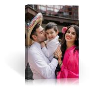 AIRUIXIO Foto Su Tela Personalizzata,Quadro Personalizzato Con Foto Servire Come Regali Di Natale,Stampa Foto Su Tela Di Famiglia E Animali Domestici,Tela Personalizzata Con Foto (15cmX20cm)