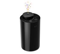 Airversa Diffusore di oli essenziali senza acqua. Nebulizzatore a batteria, mini aroma - machine. Aromaterapia, 4 timer, 3 livelli vapore. Per casa, auto, ufficio. AN6 Nero