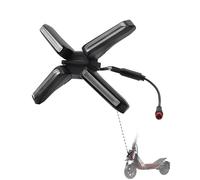 airwak Luce di Posizione Tipo X per Scooter Compatibile con Ninebot ZT3 PRO / ZT3 PROE Kickscooter Lampada Anteriore a Forma di X Faro Super Luminoso di Ricambio Accessori Originali