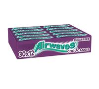 Airwaves Fresco Ribes Kaugummi senza Zucchero Display Espositivo 30x12er