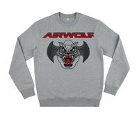 Airwolf Maglione Retro Vintage 80s Streethawk Thundercats Uomo TV Elicottero