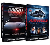 Airwolf The Complete Series + Knight Rider The Complete Series TV Bundle