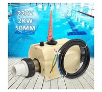 AIRYSSFU Riscaldatori per Piscina, 3KW / 2KW Termostato for scaldabagno El Ectric for Vasca idromassaggio for Piscina e Spa(2KW)
