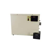 AIRYSSFU Riscaldatori per Piscina, Riscaldatore a Temperatura costante della Piscina 9KW Riscaldamento Estremo Impermeabile Touch Screen for Vasca da Bagno in Piscina Spa