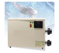 AIRYSSFU Riscaldatori per Piscina, Scaldabagno da 18 kW for Piscina e Vasca da Bagno, termostato, Touch Screen Impermeabile(240)