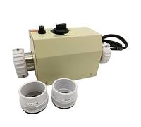 AIRYSSFU Riscaldatori per Piscina, Termostato for scaldabagno Elettrico 3KW for Vasca da Bagno for Piscina Vasca idromassaggio for Massaggio Vasca idromassaggio