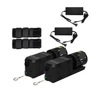 AIRYSSFU Scooter subacqueo, Attrezzatura Subacquea, Attrezzatura for Lo Snorkeling, Propulsore Subacqueo for Pesci Volanti, Booster Elettrico Subacqueo, Durata della Batteria 40 Minuti(Two Hands Set)