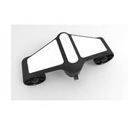 AIRYSSFU Scooter subacqueo, Scooter Subacqueo Elettrico Scooter Subacqueo Nuoto Attrezzatura Sportiva for Moto d'Acqua con Elica A velocità Regolabile(Frost White Set)