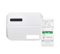 AIRYSSFU Temporizzatore di irrigazione, Controller for irrigazione Intelligente WiFi a 4/6/8 Zone Controller for irrigatore Wireless con Controllo App for irrigazione Manuale Automatica(6-Zones)