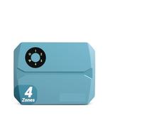 AIRYSSFU Temporizzatore di irrigazione, Controller for irrigazione Wireless a 4 Zone Controller for irrigatore Intelligente for Giardino Domestico Prato Cortile con Protezione dal Colpo d'ariete