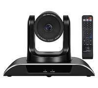 AIRYSSFU Webcam, Videocamera for videoconferenza USB con zoom ottico 3X Webcam HD 1080P Telecamera di trasmissione grandangolare for riunioni in streaming live(USB 3x Zoom)