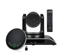 AIRYSSFU Webcam, Videocamera for videoconferenza USB con zoom ottico 3X Webcam HD 1080P Telecamera di trasmissione grandangolare for riunioni in streaming live(USB 3x Zoom and Mic)