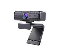 AIRYSSFU Webcam, Webcam 1080p Webcam Cover Auto Focus Web Camera con Microfono Web Camera for videochiamate da Computer for conferenze, Streaming Live, Registrazione