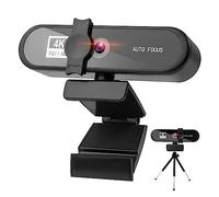 AIRYSSFU Webcam, Webcam 4K 2K 1080P Full HD Web Camera con microfono USB Web Cam for PC Computer Video Mini fotocamera 4K(4K)