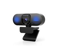 AIRYSSFU Webcam, Webcam for PC Full HD 4K con cancellazione del rumore e tecnologia AI for conferenze podcast e agricoltura