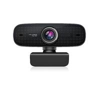 AIRYSSFU Webcam, Webcam Full HD 1080P con microfono con riduzione del rumore Microfono incorporato Streaming della videocamera for conferenze, streaming live, registrazione