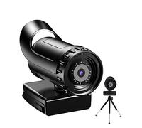 AIRYSSFU Webcam, Webcam Full HD 4K 2K 1080P Web Camera con microfono USB Web Cam for trasmissione in diretta PC Computer Video Mini videocamera 4K(2k)