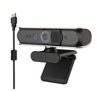 AIRYSSFU Webcam, Webcam girevole a 360 gradi con connessione USB 1080P