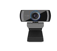 AIRYSSFU Webcam, Webcam Hd 1080p con microfono Videoconferenza grandangolare 100° Streaming live Drive gratuito for conferenze, streaming live, registrazione
